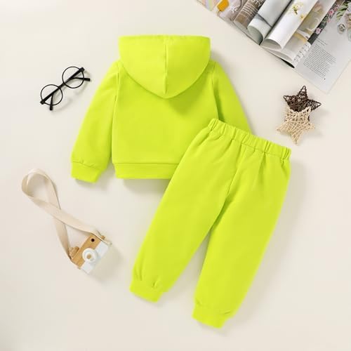 Happy Town Baby Fall Outfits for Girl Boy Long Sleeve Hoodie Top and Long - Image 3