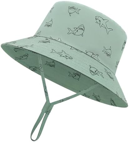 Baby Sun Hat Baby Boy Hats Toddler Hat UPF 50+ Bucket Hat by Olreco