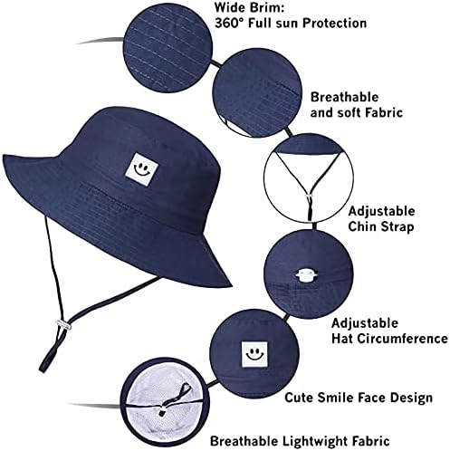 55cube Baby & Toddler Sun Hat UPF 50+ Bucket Hat - Image 2
