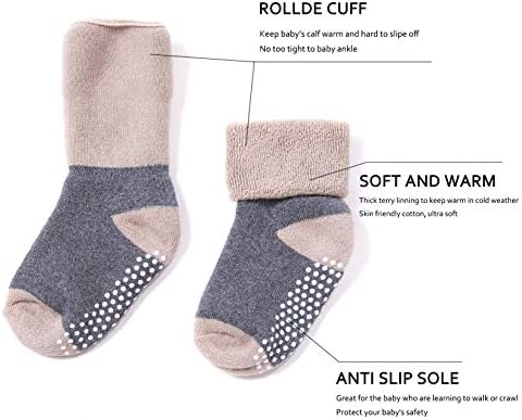 VWU Baby Toddler Kids Cotton Socks - Image 6