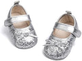 Meckior Infant Baby Girls Soft Sole Bowknot Princess Wedding Dress Mary Jane by Meckior
