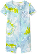 The Children's Place Baby Short Sleeve Zip front One Piece Footless Pajama by TheChildrensPlace