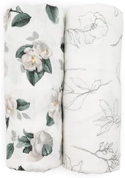 Little Unicorn 100% Certified Natural Organic Cotton Muslin Swaddle Blanket 2 - Image 6