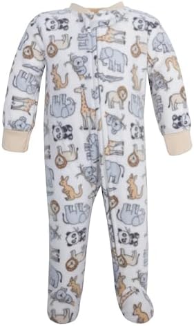 Hudson Baby Unisex Baby Fleece Sleep and Play - Image 3