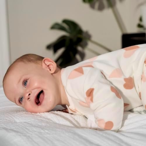 Gerber Baby Girls' Toddler Fleece Footed Pajamas 3-pack - Image 5