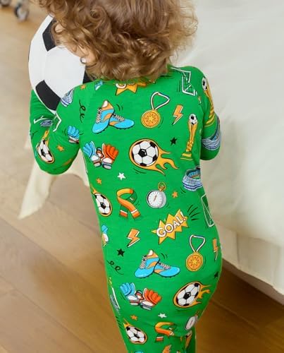 babee Reshinee Bamboo Viscose Baby Footie Pajama, Zipper Sleeper Boys Girls - Image 2