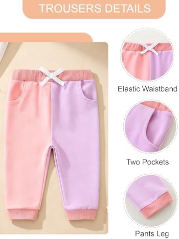 Toddler Baby Girl Clothes Fall Winter Long Sleeve Sweatshirt - Image 5