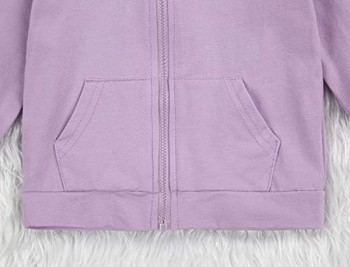 Imcute Baby Zip Up Hoodie, Unisex inflant Toddler Long Sleeve Sweatshirts - Image 4