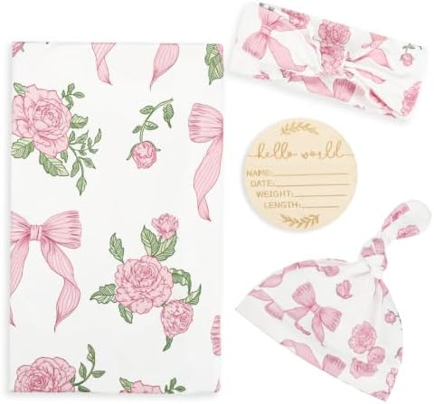 TANOFAR 4-Pack Newborn Swaddle Blanket by TANOFAR