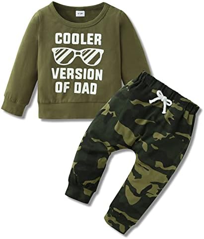YALLET Baby Toddler Boy Clothes Fall Winter Outfit Long Sleeve Sweatshirts by YALLET