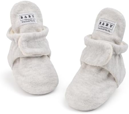 HsdsBebe Unisex Newborn Baby Cotton Booties Non-Slip Sole by HsdsBebe