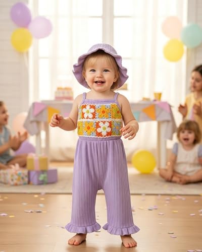 XUANHAO Baby Girl Clothes Infant Rompers Toddler Girls Summer Outfits 3M-3T - Image 2
