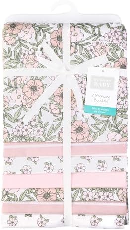 Hudson Baby Unisex Baby Cotton Polyester Flannel Receiving Blankets Bundle - Image 2