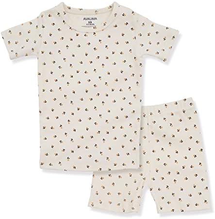 AVAUMA Baby Boys Girls Pajama Set 6M-7T Kids Cute Toddler Snug fit Pattern by AVAUMA