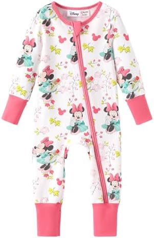 Disney Baby Organic Cotton Zip Footie Clothes Romper Outfit by Disney