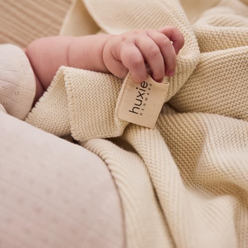 Receiving Blankets, 100% Organic Cotton Knit, Newborn Baby Swaddle | - Image 5