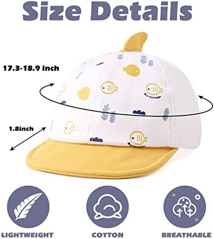 JANGANNSA Baby Duck Cap Infant Kids Sun Hat Bear Cute Cartoon Caps Spring Summer - Image 7