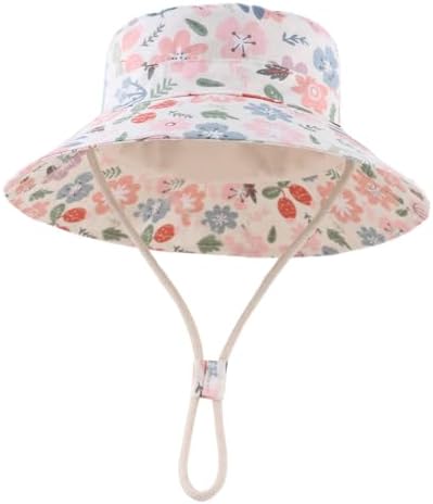 Bamery Baby Toddler Girls Bucket Hat Newborn Sun Hats - Image 2