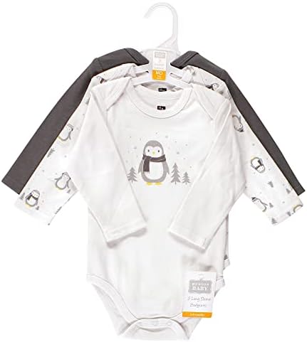 Hudson Baby Unisex Baby Cotton Bodysuits - Image 2