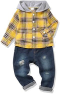 XUANHAO Baby Boy Clothes Toddler Outfits Hoodie Jeans Clothing 12 Months-5T by XUANHAO