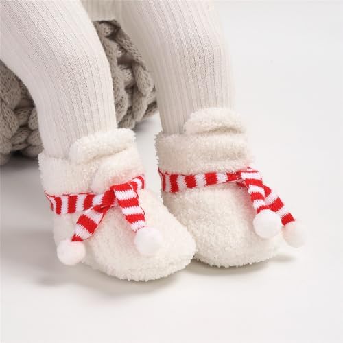 Baby Booties Cozy Fleece Slippers Soft Baby Shoes - Image 2
