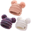 FURTALK Baby Winter Knitted Beanie Hat Soft Warm Pom Poms Toddler Skull Cap by FURTALK