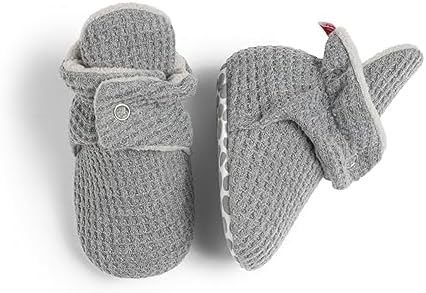 HsdsBebe Unisex Newborn Baby Cotton Booties Non-Slip Sole - Image 4