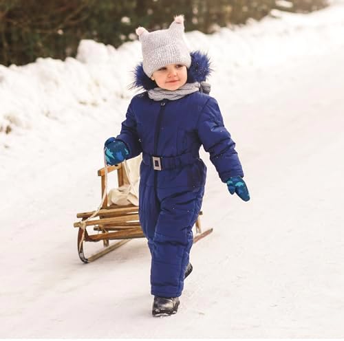 Toddler Mittens Lined Fleece Snow Gloves - Image 6