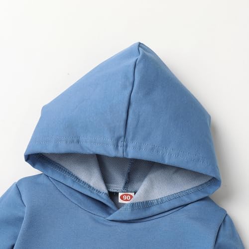 Happy Town Baby Fall Outfits for Girl Boy Long Sleeve Hoodie Top and Long - Image 4