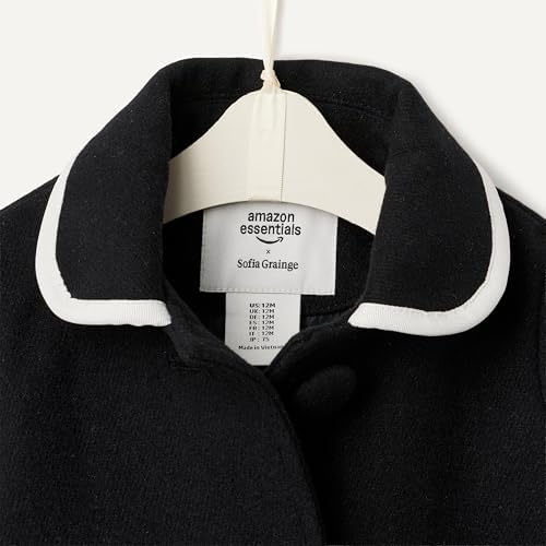 Amazon Essentials x Sofia Grainge Toddler and Baby Girls' Wool Blend A-Line - Image 4