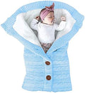 XMWEALTHY Unisex Infant Swaddle Blankets Soft Thick Fleece Knit Baby Girls Boys by XMWEALTHY