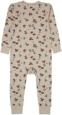 Hanes Baby Pure Comfort Organic Long Sleeve Footless Sleep N' Play, Infant - Image 2