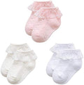 Durio Baby Girl Ruffle Socks by DURIO