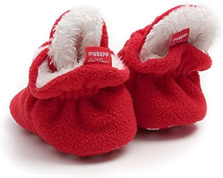 Baby Booties Cozy Fleece Slippers Soft Baby Shoes - Image 5