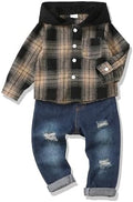 XUANHAO Baby Boy Clothes Toddler Outfits Hoodie Jeans Clothing 12 Months-5T by XUANHAO