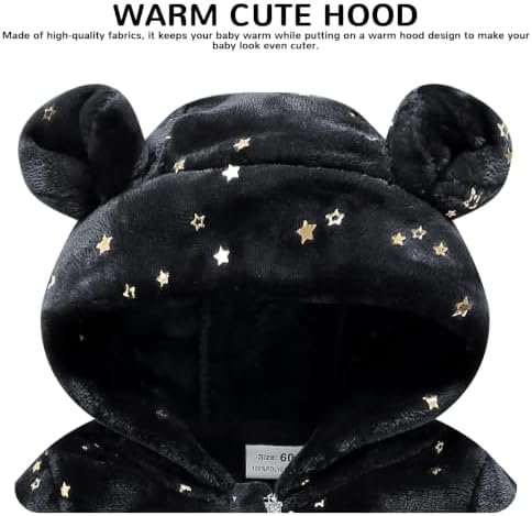 Baby Girl Winter Fleece Coat Toddler Boy Warm Jacket Infant Sweater Outwear - Image 3