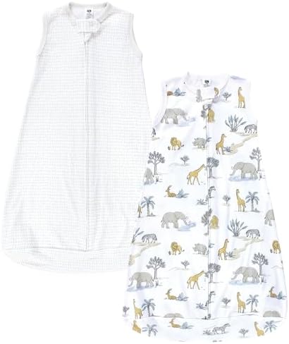 Hudson Baby Unisex Baby Cotton Long-Sleeve Wearable Sleeping Bag by HudsonBaby