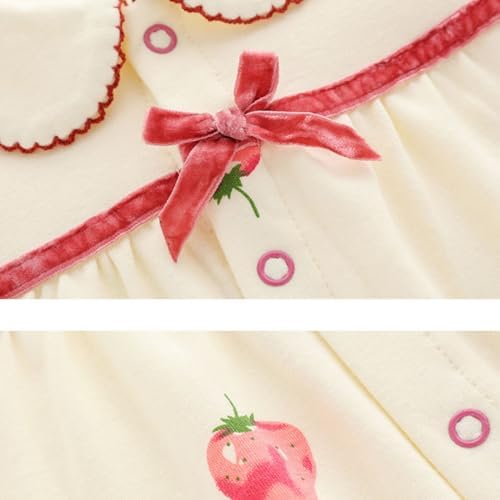 Infant Baby Girl Long Sleeve Romper Cotton Cute Style Newborn Toddler Jumpsuit - Image 4