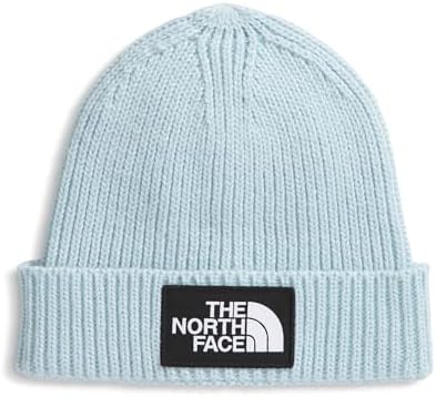 The North Face Kids' Baby Logo Box Beanie | Woven Logo Patch, Cuffed Design by Unknown