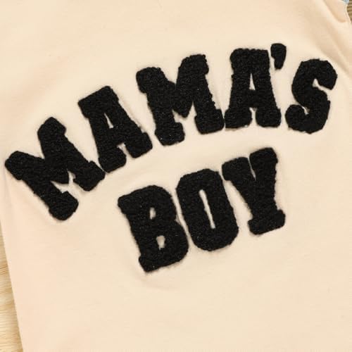 GRNSHTS Newborn Baby Boy Romper Coming Home Outfits Letter Print Bodysuit - Image 6