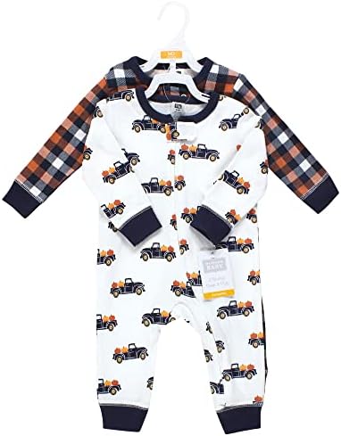 Hudson Baby Unisex Baby Cotton Sleep and Play - Image 2