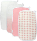 HonestBaby Organic Cotton Multi-layer Burp Cloths Multipack, One Size by HonestBaby