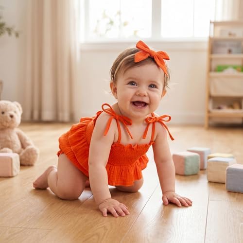 Baby Girl Romper Ruffle Newborn Girl Bodysuit Jumpsuit Baby Girl Clothes Outfit - Image 2