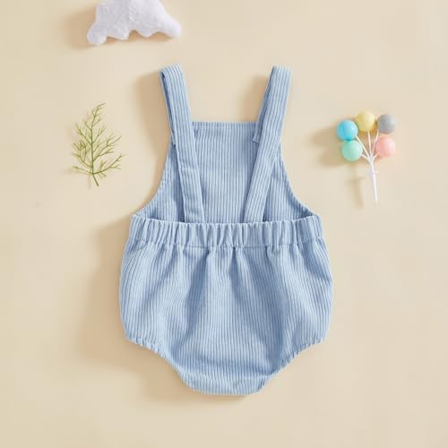 Honganda Baby Boy 1/2 Birthday Outfit Half Way to One Cake Smash Romper - Image 5