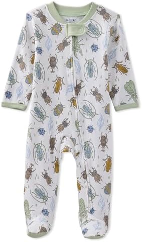 Butterblu Scout Sleep & Play 100% Organic Cotton Footed Zip Front PJs | GOTS by Butterblu