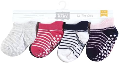 Hudson Baby Unisex Baby Non-Skid No-Show Socks - Image 2