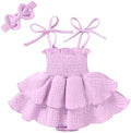 YOUNGER TREE Baby Girl Clothes Infant Summer Romper Dress Sleeveless Bodysuit by YOUNGERTREE
