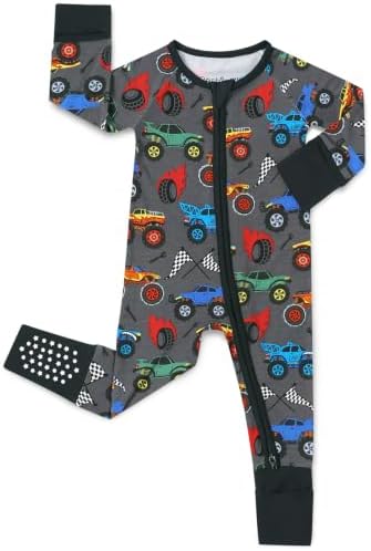 babee Reshinee Bamboo Viscose Baby Footie Pajama, Zipper Sleeper Boys Girls by babeeReshinee