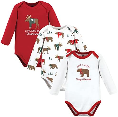 Hudson Baby Unisex Baby Cotton Bodysuits by HudsonBaby