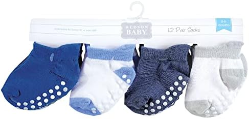 Hudson Baby Unisex Baby Non-Skid No-Show Socks - Image 2